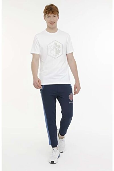 lumberjack Sıerene 11llm08 Ανδρικό κοντομάνικο T-shirt Ανδρικό T-shirt Λευκό