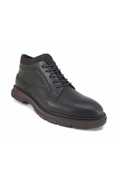 Libero 1341 Чоловічі черевики на блискавці з гумовою підошвою - коричневий нубук