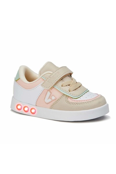 Vicco Sam Işıklı Baby Girl Powder Sports Shoes
