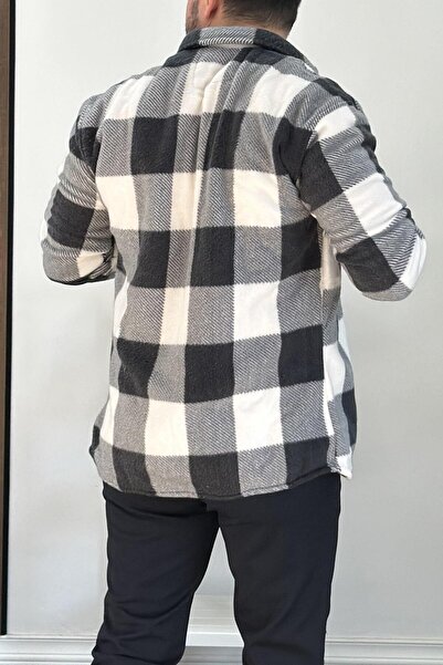 Edwox Μαύρο Slim Fit Ανδρικό πουλόβερ Fleece - Edw227