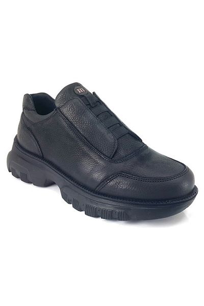 Mammamia 3115 Genuine Leather Casual Women's Shoes-black Nubuck