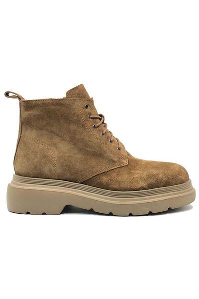 Lufian 112230213   Ανδρικές δερμάτινες μπότες Marvin Casual - TABA