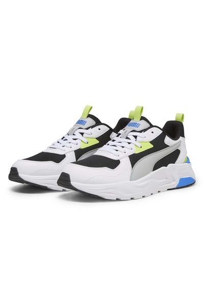 Puma 389292-13 Trinity Lite Erkek Spor Ayakkabı BEYAZ-SİYAH