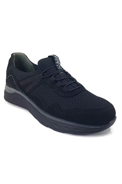 Forelli Pantofi pentru bărbați Cedric 46002 Günkanatomical-nubuc negru