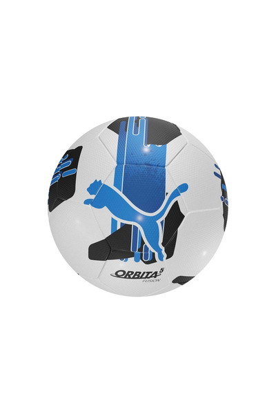 Puma كرة قدم أوربيتا 5 فيوجن للجنسين باللون الأبيض