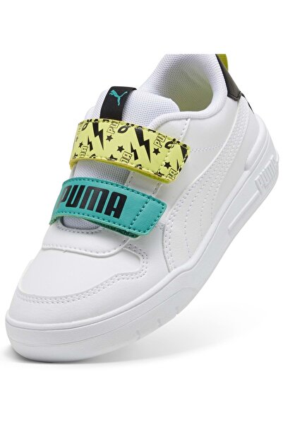 Puma MultiflexS Masked Hero VPS 395611 Pantofi sport pentru copii ALBI