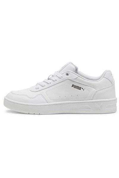 Puma 395021 -01 Court Classy Unisex Λευκά Αθλητικά Παπούτσια