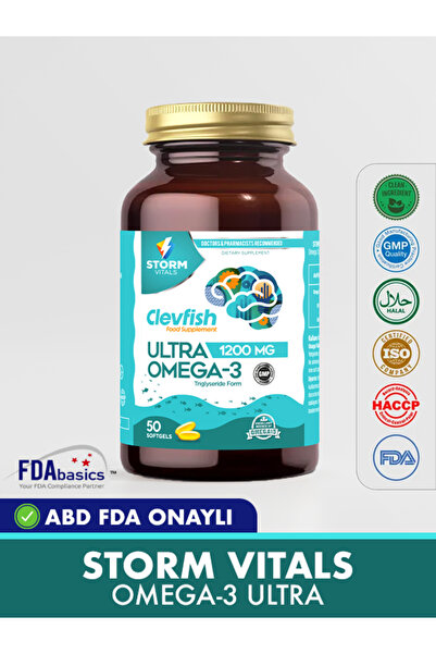STORM VİTALS Softgel Storm Omega Ultra 1200 50 - مريح وأنيق