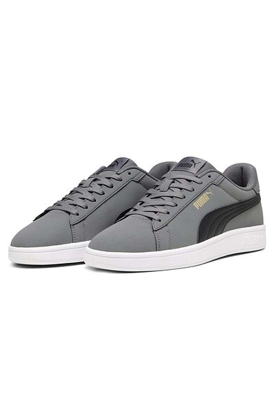 Puma Smash 3.0 Buck Unisex Sneakers -392336-02 SMOKED