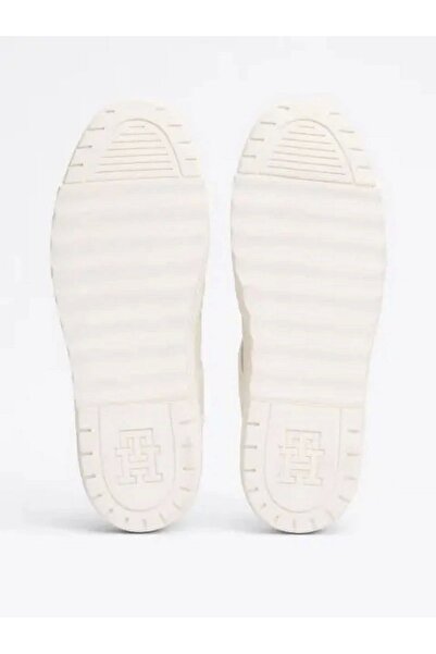 Tommy Hilfiger Deri Renk Bloklu Basketbol Ayakkabıları