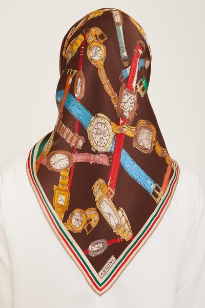 Armine Μεταξωτό κασκόλ Armine 85 Twill - 9141D