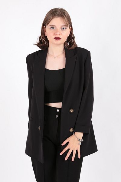 AYHAN 90491 Model Jachetă Blazer Damă