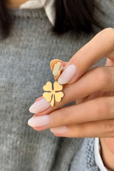 SEYHAN KUYUMCULUK Yonca Charm Altın Kolye Ucu