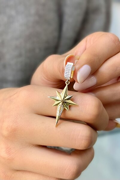 SEYHAN KUYUMCULUK Kuzey Yıldızı Charm Altın Kolye Ucu