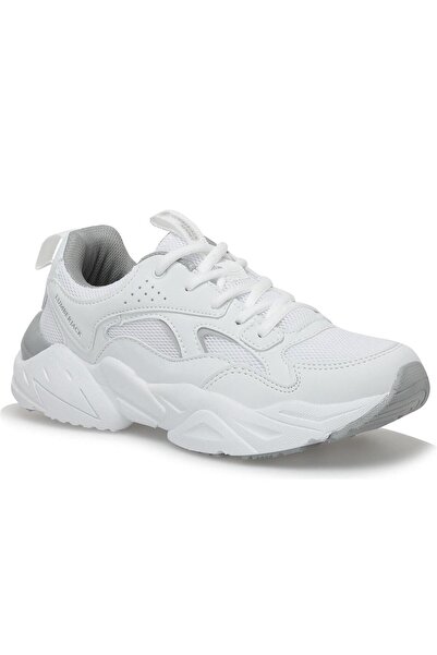 lumberjack حذاء داكوتا لامبرجاك كاجوال للنساء - حذاء رياضي أبيض