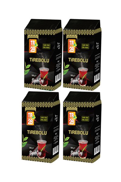 TR 28 TİREBOLU Pour Black Tea 1000 Gr X 4 Pieces
