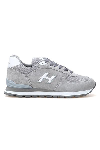 Hammer Jack Pero Leather Sports Shoes-grey