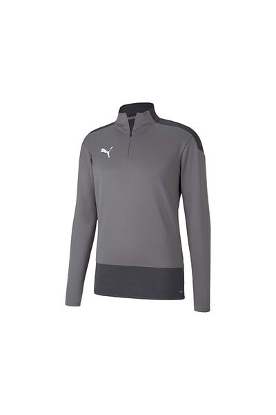 Puma 656476 -02 Teamgoal 23 Training 1 4 Ανδρικά φούτερ με φερμουάρ ΓΚΡΙ