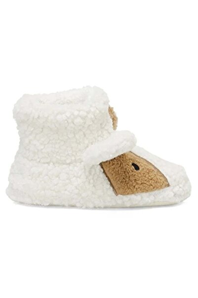 Polaris Pofa Ortopedik Çocuk Panduf Ev Botu BEYAZ