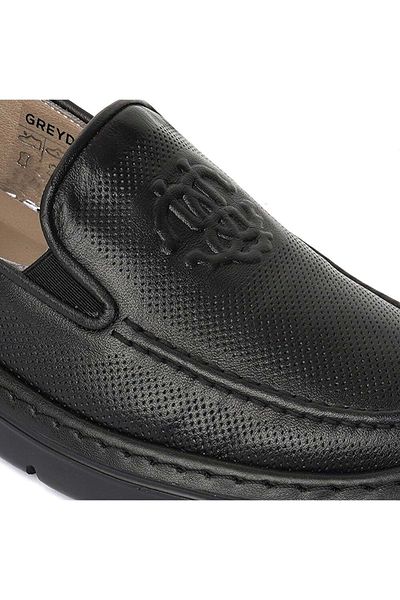Greyder 50745 Zn Pantofi de damă casual confort din piele NEGRU