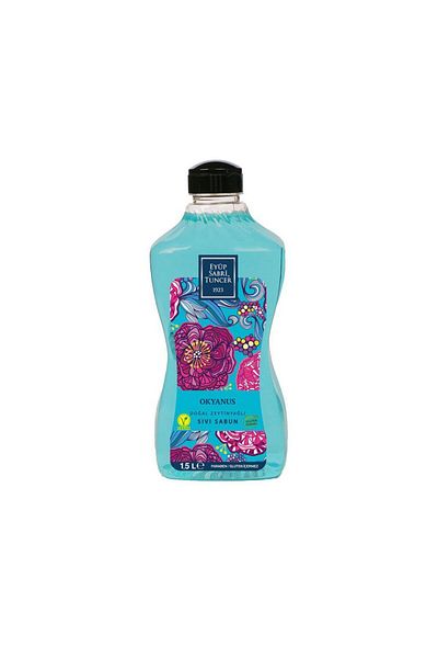 Eyüp Sabri Tuncer Ocean 1.5 L Liquid Soap - Buy 5 Pay 4 and Rosie Cotton
