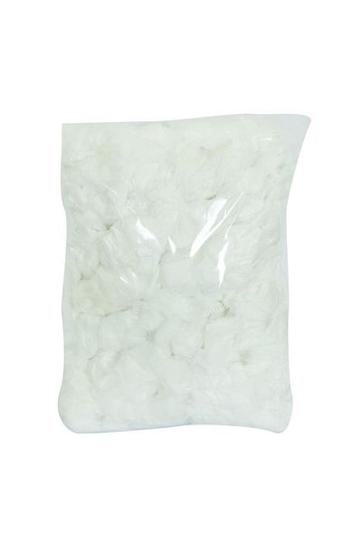 LokmanAVM Bone Hair Cap White 100 Pieces 1 Pack