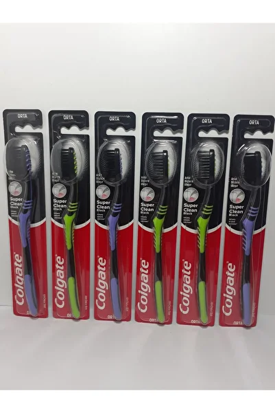 Colgate Super Clean Toothbrush - 6 Pieces