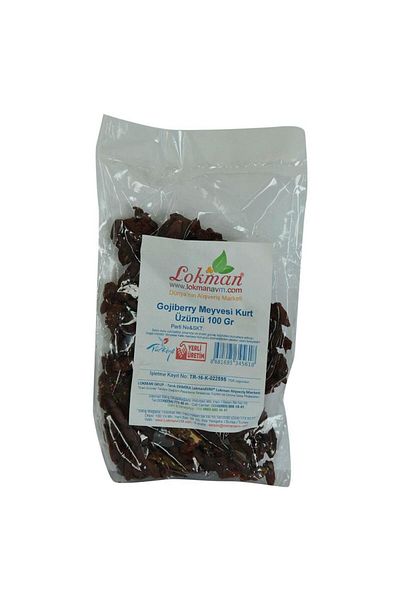 LokmanAVM Natural Gojiberry Dried Pure Dried Goji Berry 100gr