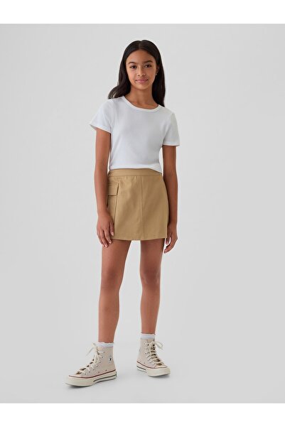 GAP Kız ÇocukUtility Wrap Şort Etek