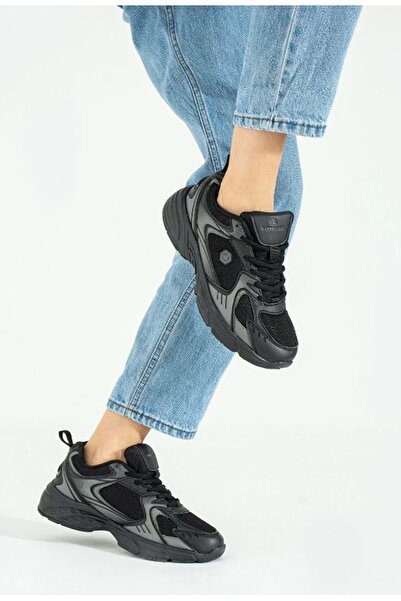 Hammer Jack 101-23144 Pantofi de alergare Songa Pantofi sport unisex NEGRU-NEGRU