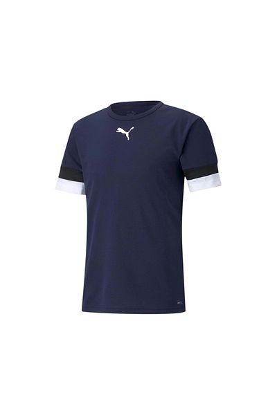 Puma 704932   Teamrise Men's Navy Blue T-Shirt - Dry-Cell Jersey