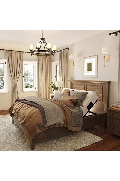 Mahmayi قاعدة إطار سرير قابلة للتعديل، ميل للقدم ورأس آلي، إطار سرير للمنزل، ...