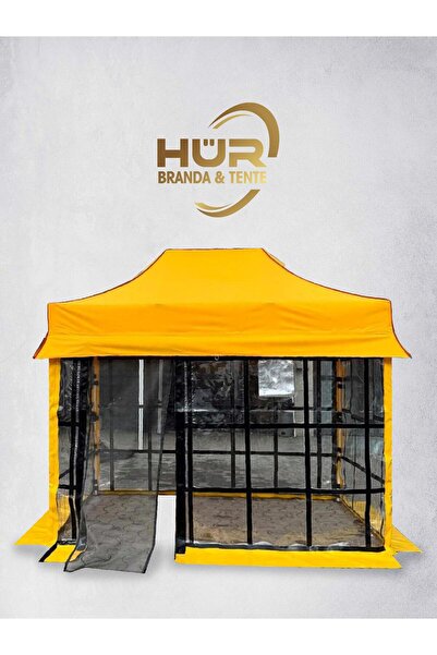 HÜR BRANDA Portatif Kış Bahçesi 3x2 ölçülerinde