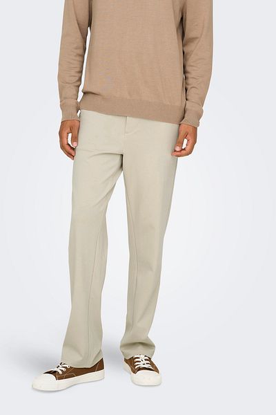 Only & Sons Men's Onsmark Regular Fit Chino Pants 22033199   Stone