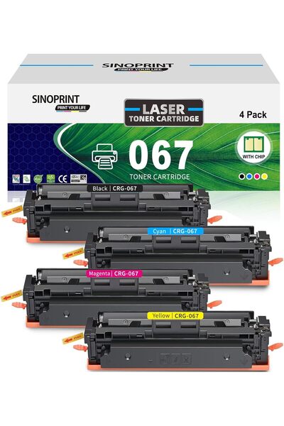 Canon MUADİL MF655CDW LBP631CW MF657CDW LBP633CDW MF651CW-Printer (Black Cyan...