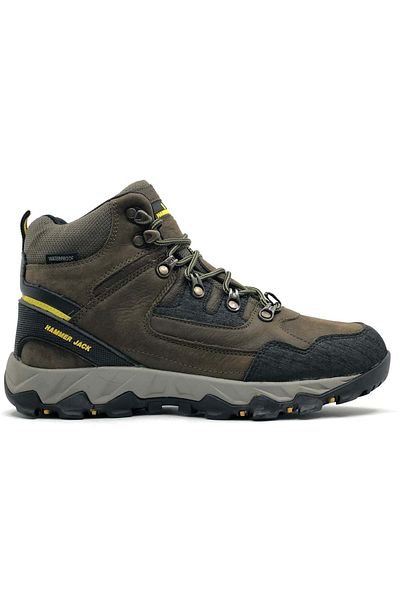 Hammer Jack 102-22800 Antares Khaki Ανδρικές Δερμάτινες Μπότες - Αδιάβροχες εξωτερικού χώρου