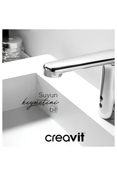 Creavit Photocell Es2400 Sink Faucet - Single Water Inlet