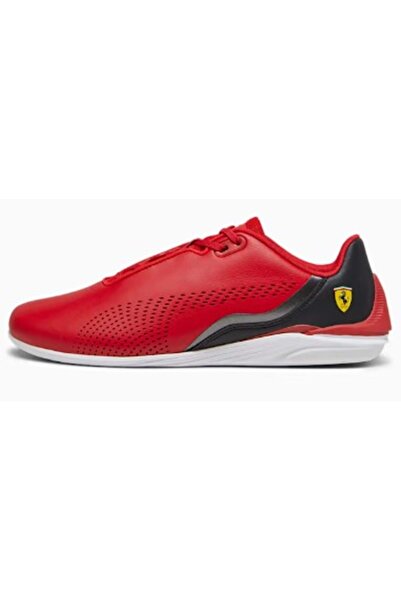 Puma فيراري دريفت كات ديسيما307193-08 حذاء رياضي رجالي باللون الأحمر والأسود