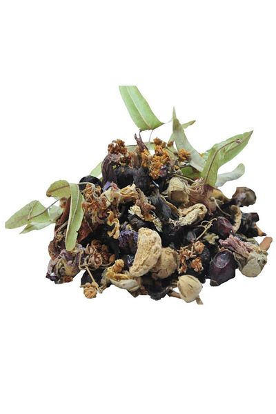 LokmanAVM Natural Ottoman Winter Tea with 10 Herbs Rosehip Ginger Cinnamon 70gr
