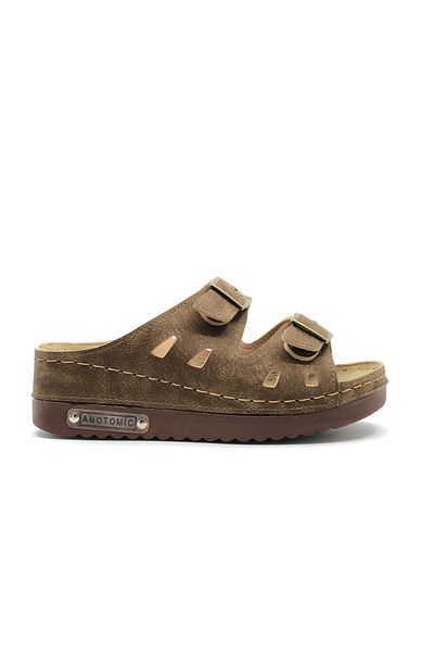 Kids Club Shoes Aryan 07-043 Препоръчани от д-р ортопедични дамски чехли VINK
