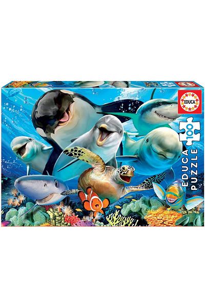 EDUCA 100 Underwater Selfie Puzzle 18062