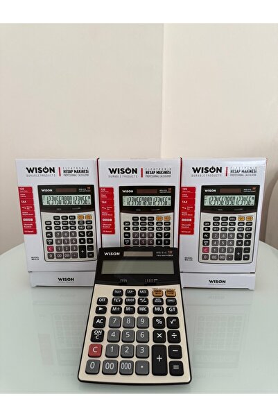 wison Ws-515 Profesyonel Elektronik Hesap Makinesi 16 Haneli Güneş Pilli