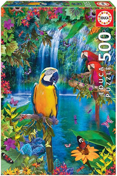 EDUCA Bird Tropical Land Puzzle (500 Pieces)