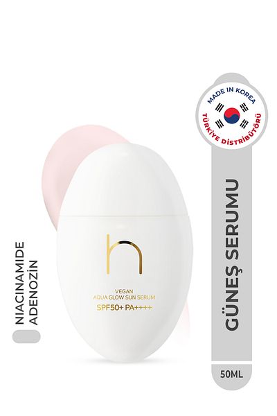 HAMEL Vegan Aqua Glow Sun Serum Spf50 Sun Serum Moisturizing Anti-Wrinkle Korean 50ml