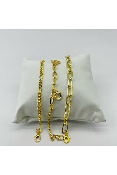 FM Bijuteri Women's Bracelet Triple Set with Moon and Star Figure