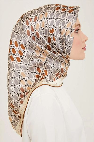 Armine Μεταξωτό κασκόλ 9144d Model Twill - Πακέτο 50
