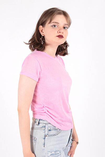 BUSEM Busem S 0016230 Γυναικείο T-Shirt με λεπτή λάμψη