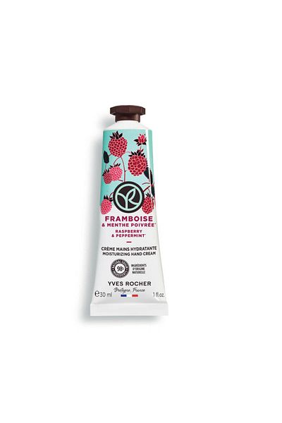 Yves Rocher Raspberry & Peppermint Moisturizing Hand Cream