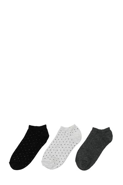Polaris SIM POINT 3 LU PTK-W 4PR GREY MULTI Damensocken