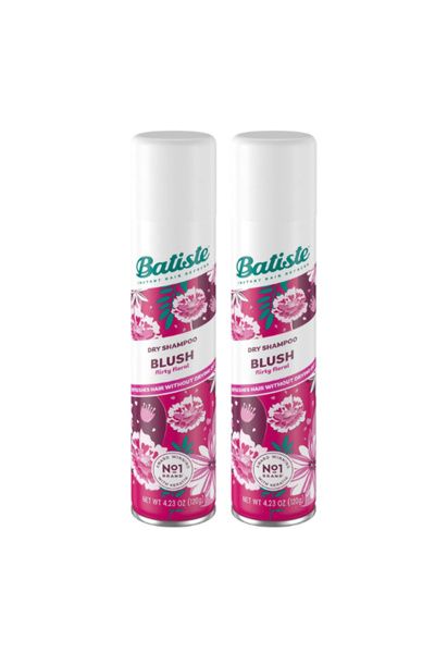 Batiste شامبو جاف أحمر الخدود 200 مل عبوة مزدوجة